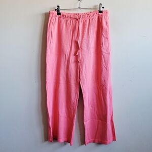 Southcott Nevis Cropped Pants In Coral
